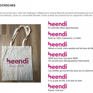 Beendi - Accroches Tote Bag