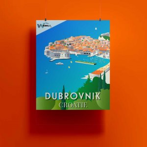 Réalisation Affiche sur le thème des voyages