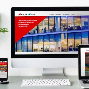 Site Web société Crom