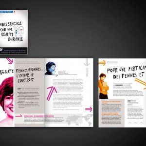 BROCHURE AGALITÉ FEMME/HOMME MARIE DE PARIS