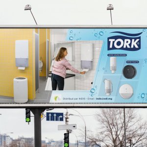 Conception visuel panneau grand format