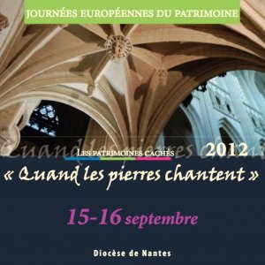 Dépliant Journées Européennes du Patrimoine - Diocèse de Nantes