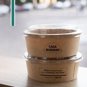 CASA BURGERS - Boîtes à emporter