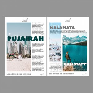 MAGAZINE maquette