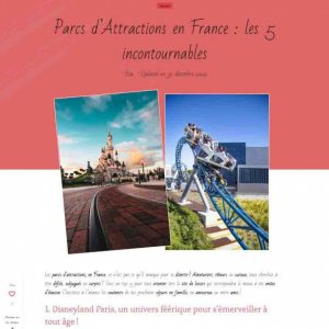 Parcs d’Attractions en France : les 5 incontournables