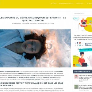 Que Fait le Cerveau Quand on Dort ? Explications clés