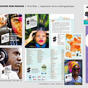 ZONE FRANCHE - Supports de communication