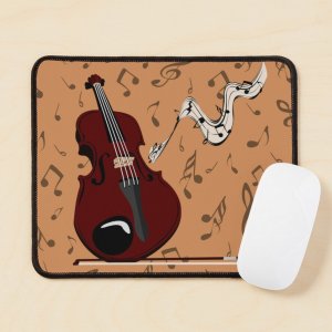 Illustration Violon pour boutique Redbubble