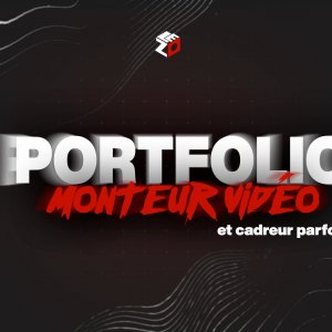 couverture portfolio monteur vidéo