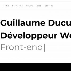 Meet Guillaume