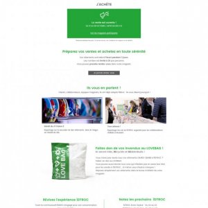 Landing page IDTROC