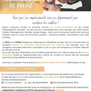 communiqué de presse