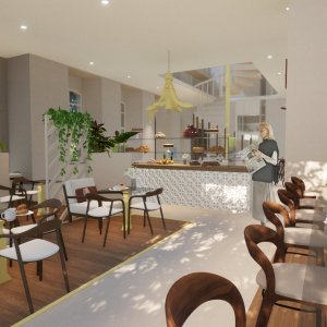 3D café