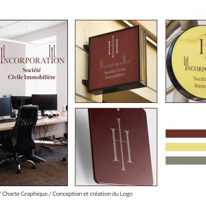 H&H. identité visuelle / Logo / Charte Graphique