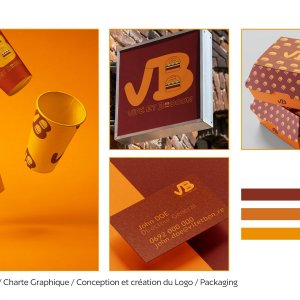 V&B. Identité visuelle / Logo / Charte graphique
