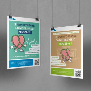 Affiches dons d'organe