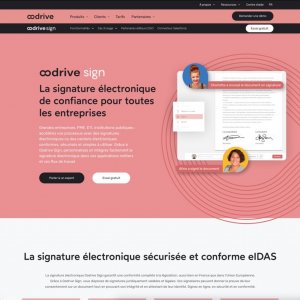 Oodrive - Optimisation de page produit - UX/UI