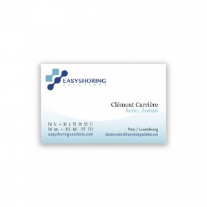 Maquette carte de visite (Indesign)