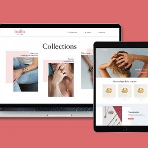 Site e-commerce - Balla Bijoux