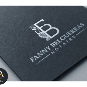 Création d'un logo pour un notaire par JA Design