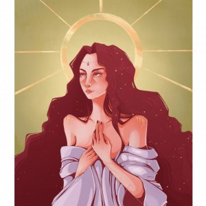 Affiche astrologie - Vierge