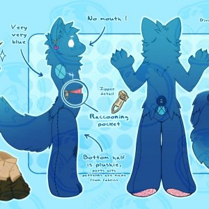Concept de ma Fursona :3