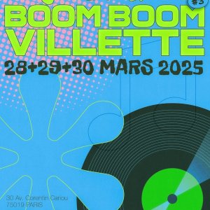 Poster Boom Boom Villette