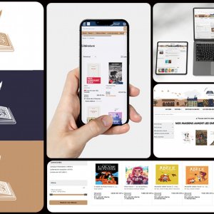 Librairie du Maroc identité charte graphique
