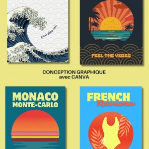 Creations graphiques Canva