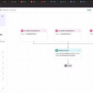 Base de données client avec envoi d’e-mails automatisés