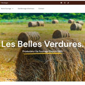 Les Belles Verdures | Producteur de fourrage et gardiennage