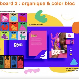 Moodboard créatif pour livre blanc - Orange Groupe