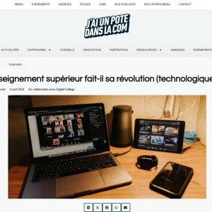 Page J'ai un pote dans la com