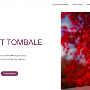 Page accueil Direct Tombale