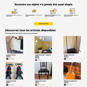 Bricorama - Plateforme de commerce circulaire