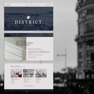 Site web vitrine - Agence immobilière