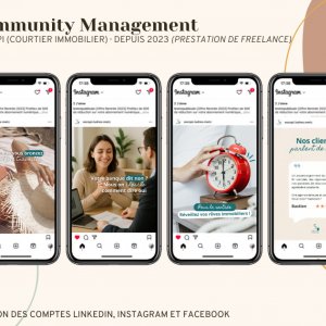 Publications Instagram et Facebook pour Socopi (courtiers)
