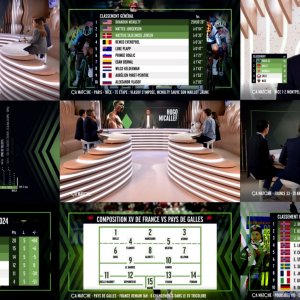 Habillages Graphiques - Emission sport TV Monaco