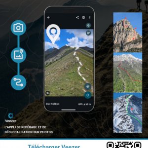 Veezer, l'appli de repérage et de géolocalisation sur photos