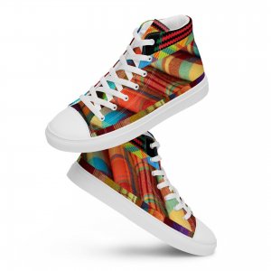 Création chaussure madras