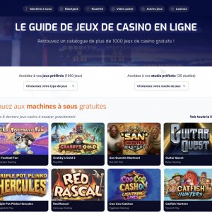 Pilotage éditorial d'un réseau de sites sur les casinos en ligne