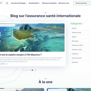 Rédaction d'articles et de guides pour Expat Assurance.com