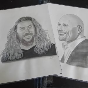 Portraits noir et blanc
