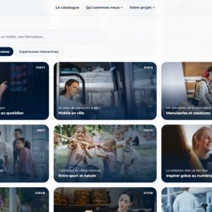Refonte UX/UI du site vitrine Métiers360
