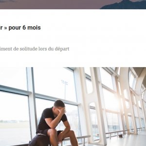 Dire « au revoir » pour 6 mois »