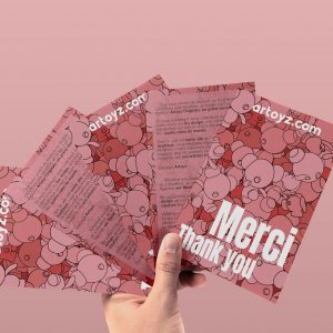 Flyers de remerciements Artoyz