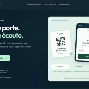 WAIT : interphone par QR code (Node.js, Socket.IO, Stripe)