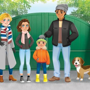 Illustration famille