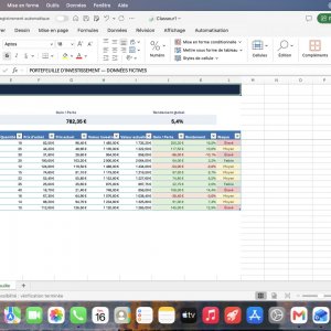 Création et organisation d'un tableau de suivi administratif