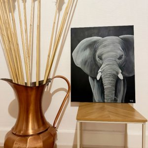 Eléphant - peint par mes soins